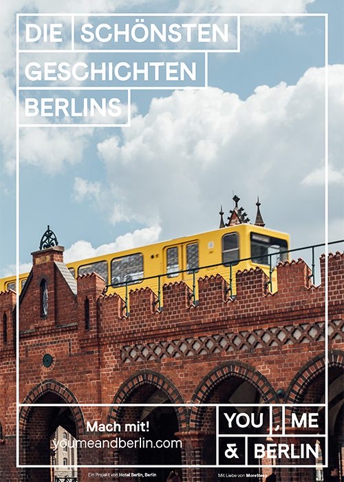 You, Me & Berlin poster for Hotel Berlin, Berlin: Die schönsten Geschichten Berlins, Oberbaum Bridge