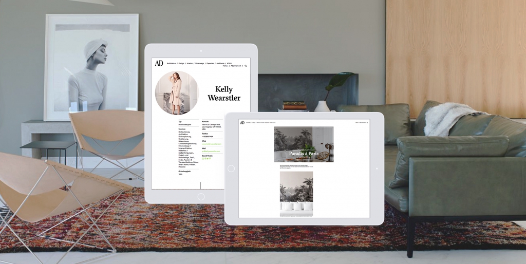 AD Magazin layouts