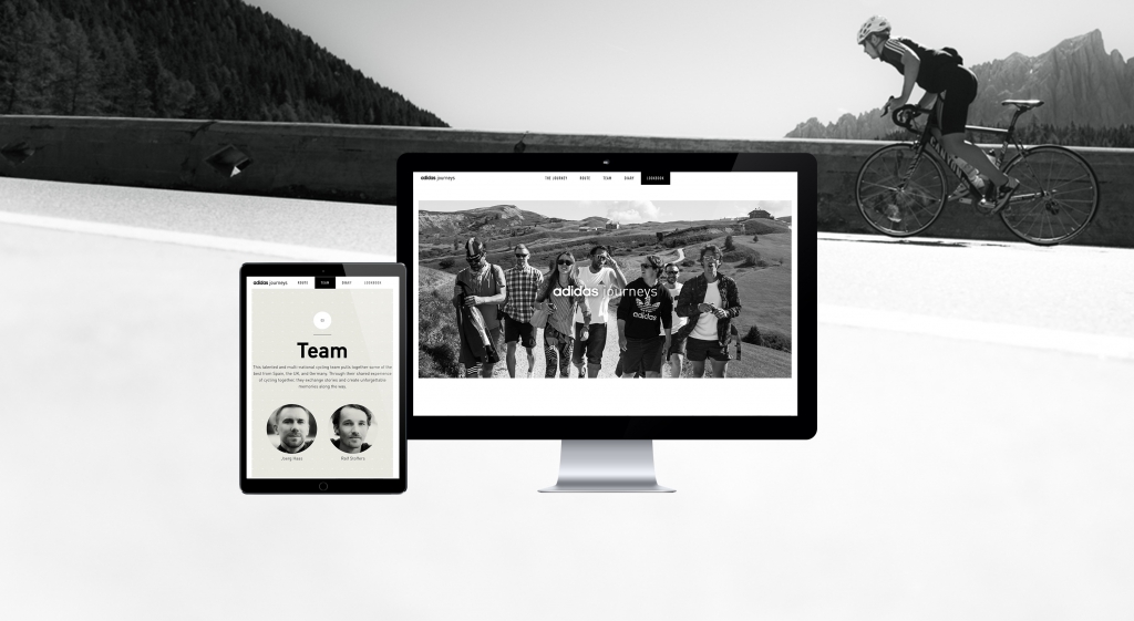 adidas Journeys header