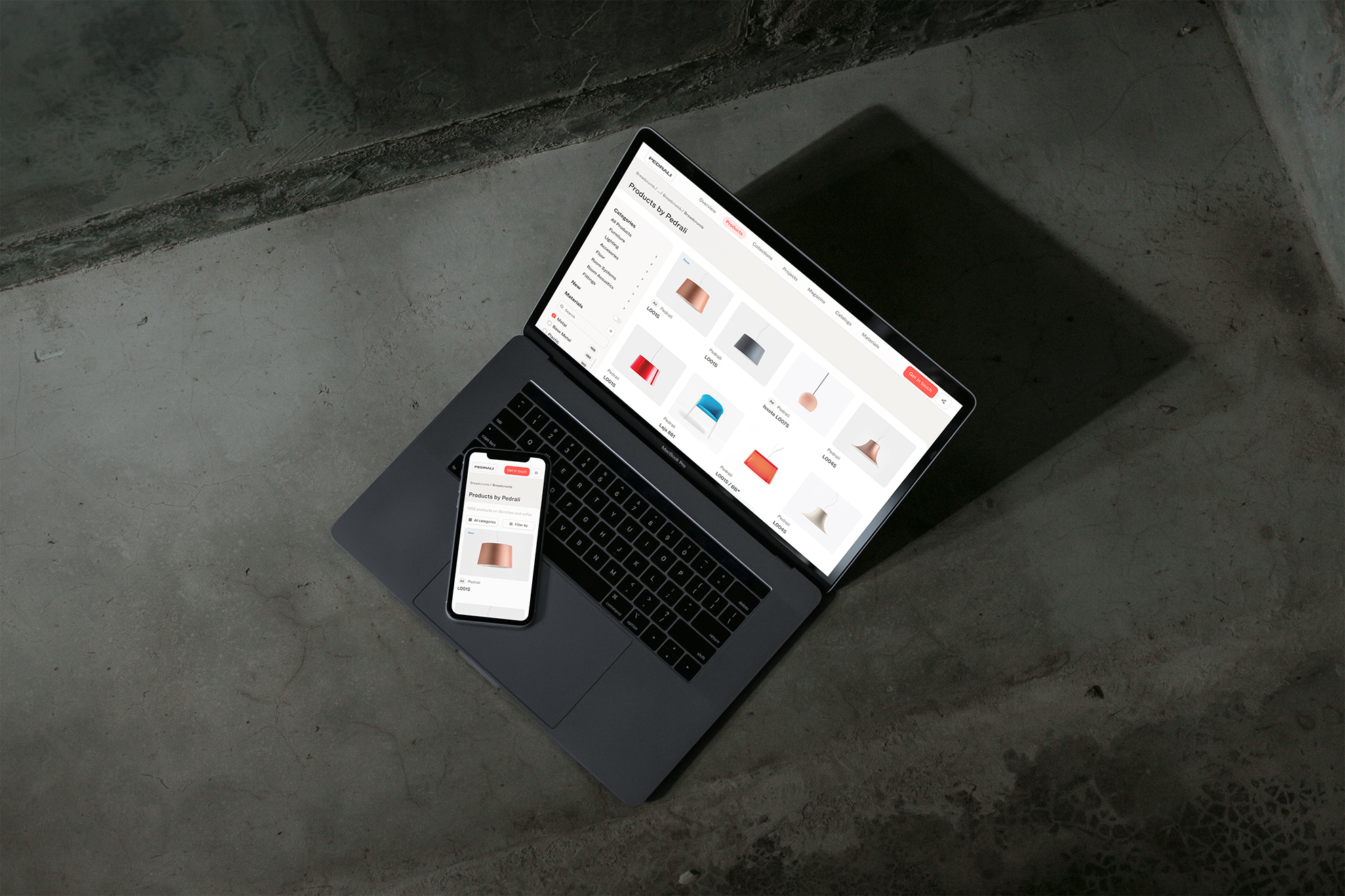 Architonic brand products page