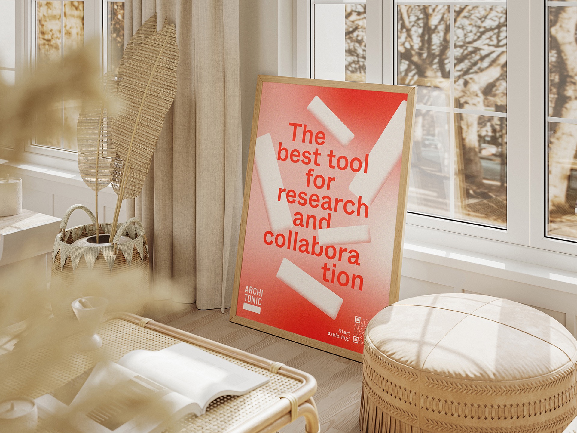 Architonic campaign poster — Your Creative Journey Starts Here