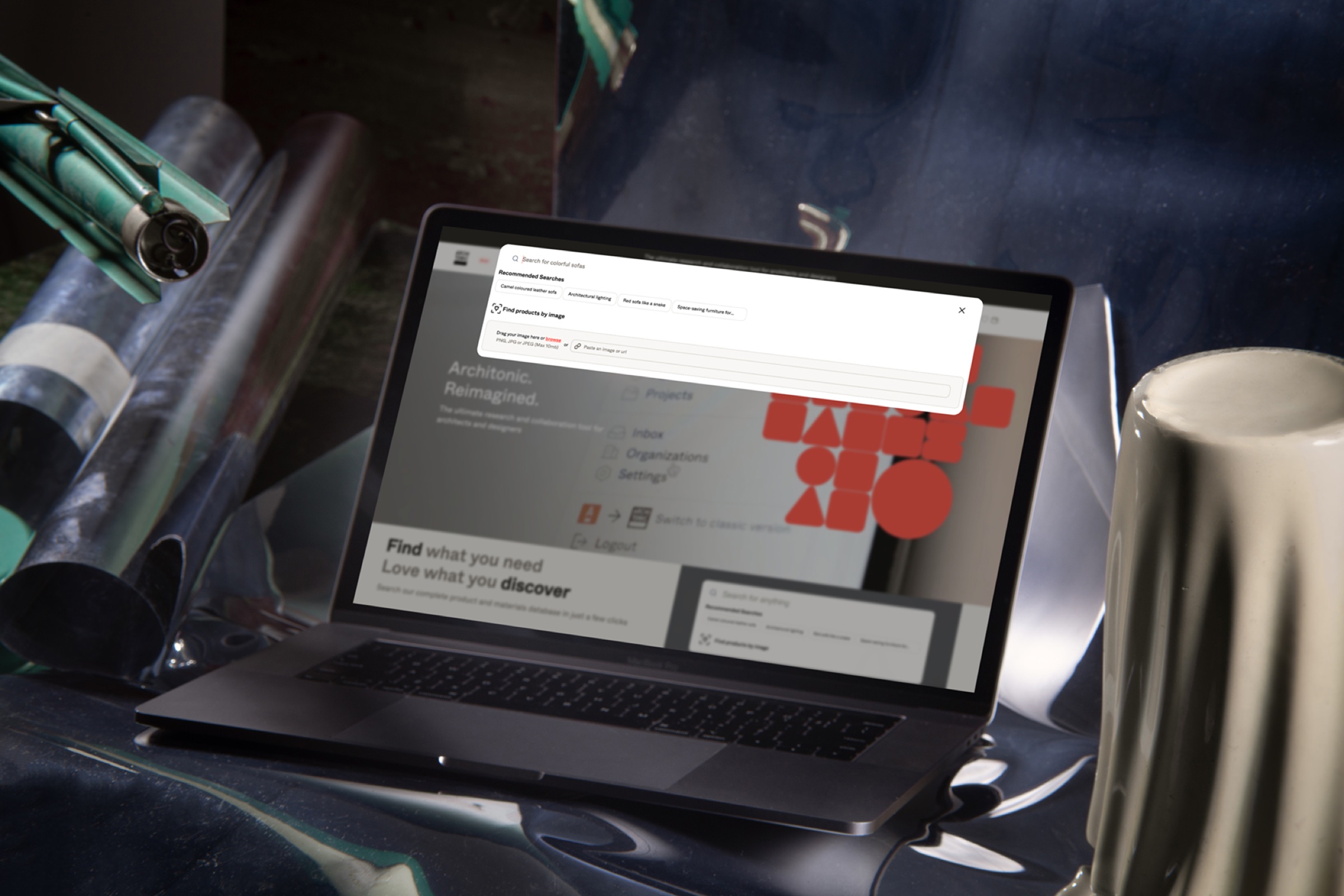 Architonic smart search