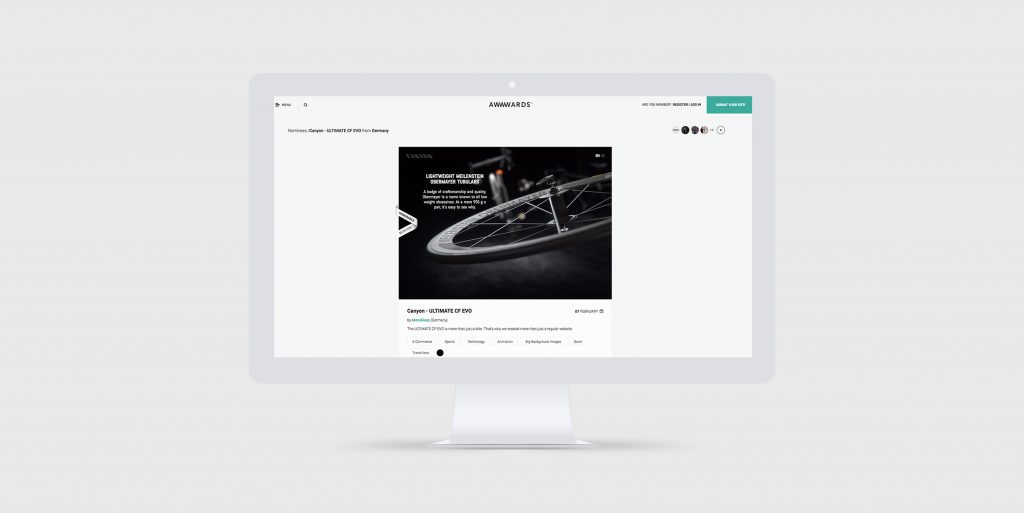 Canyon — digital experience visual