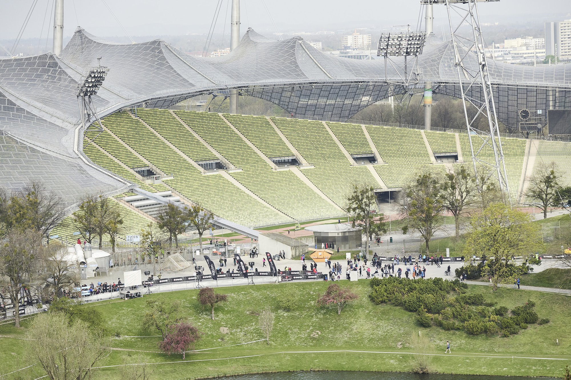 Munich Olympic Park from the ClassPass #bethebalance editorial in Munich