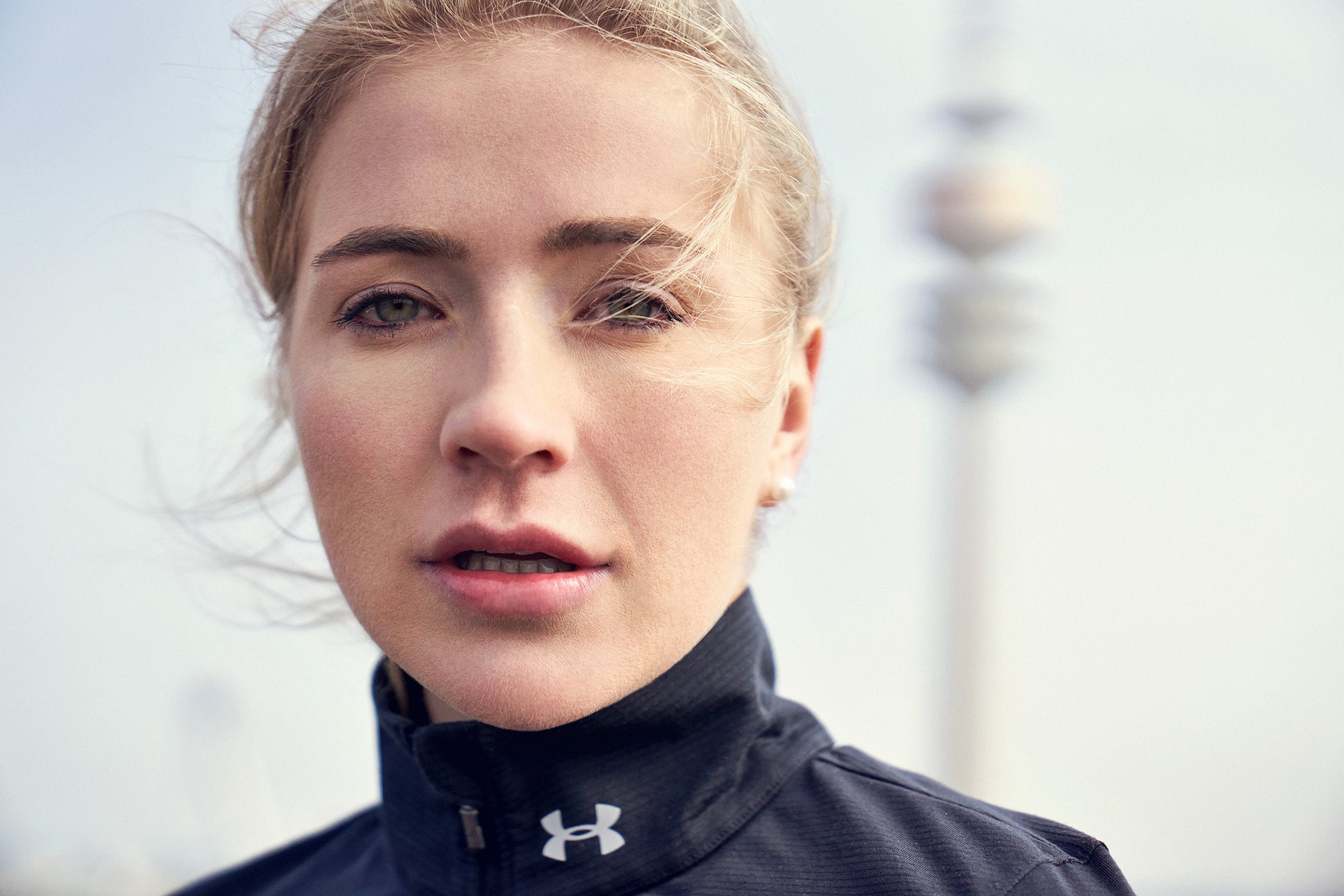 Triathlete and doctor Marie-Luise Klietz in Munich for the ClassPass #bethebalance campaign