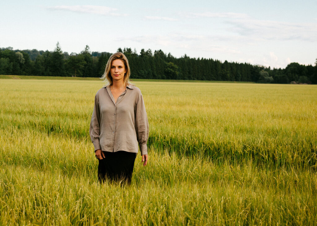 Anti-war photographer Julia Leeb for Dr. Hauschka