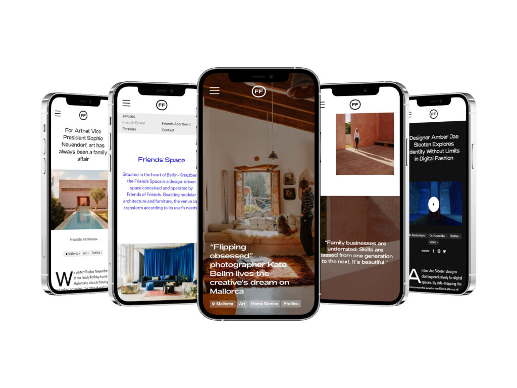 Friends of Friends mobile