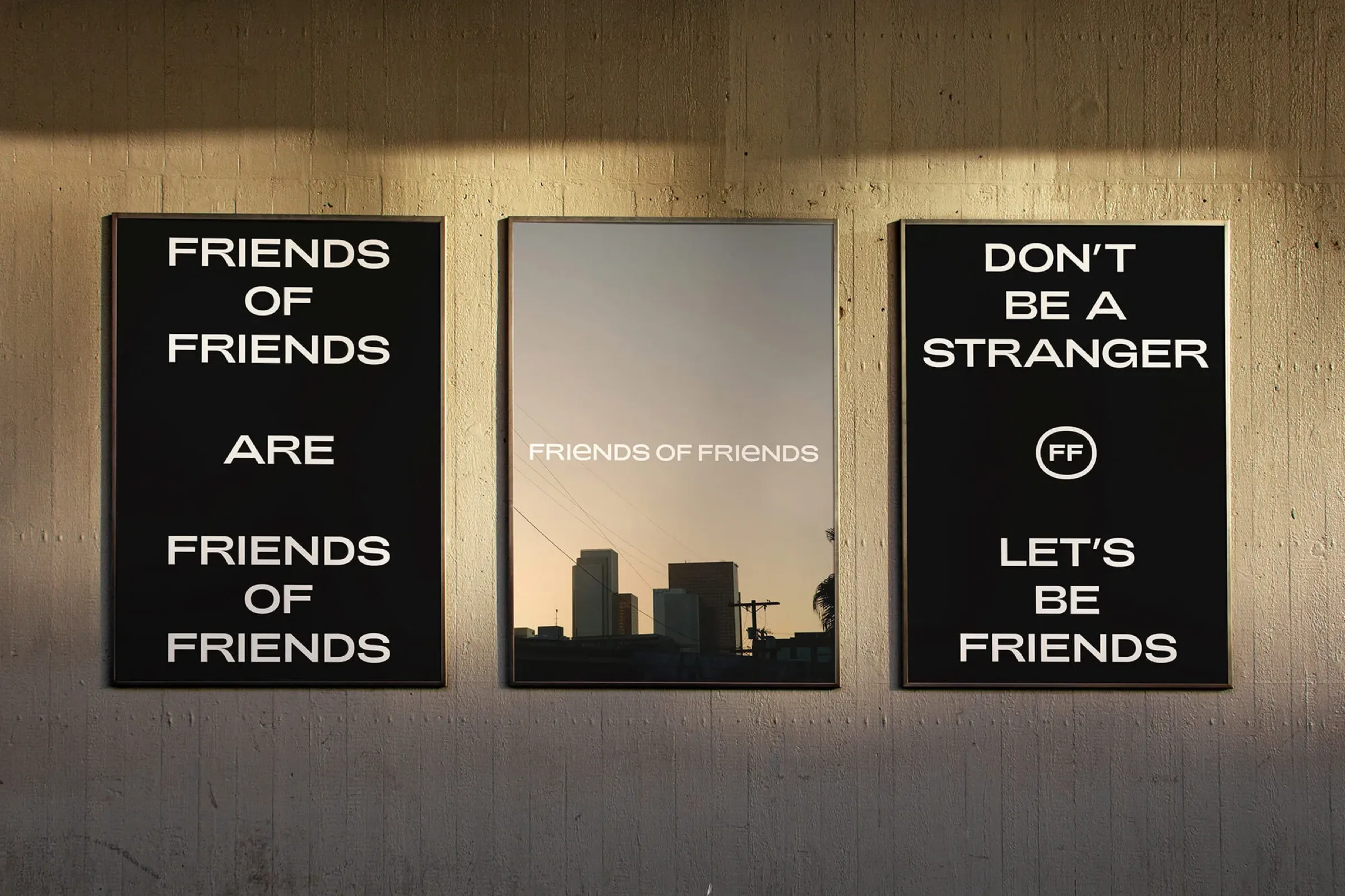 Friends of Friends identity system