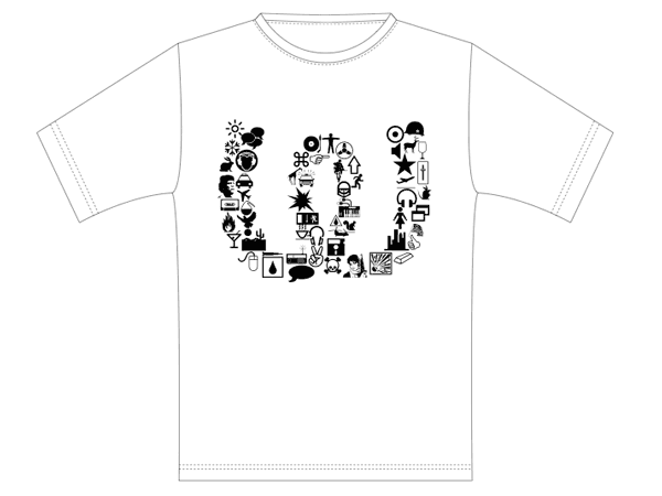 T-shirt — logo treatment