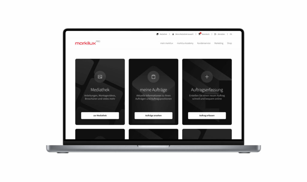 Markilux Pro mxpro dashboard