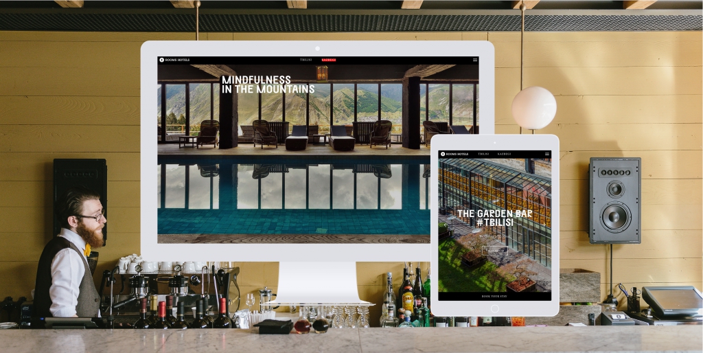 Rooms Hotels — layout and brand direction