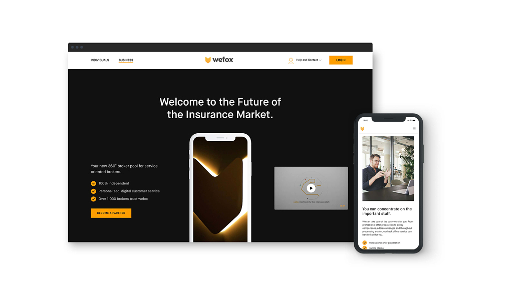 wefox redesign