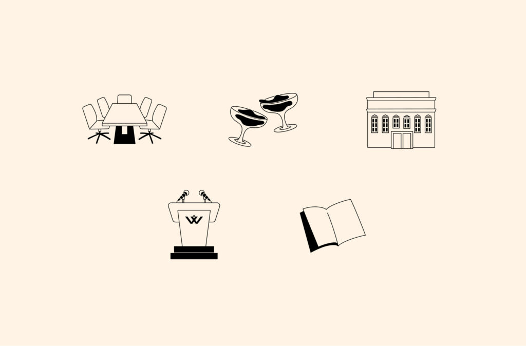 Wirtschaftsclub Düsseldorf wcd illustrations